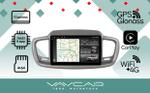 Магнитола для KIA Sorento Prime UM 2015-2020 (рамка большая) - Vaycar VA27-0442-2K на Android 13, Быстрая, 2K QLED, CarPlay, 4G SIM-слот