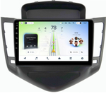 Магнитола для Chevrolet Cruze 1 2009-2012 (рамка черная) - Teyes CC4L монитор 9" IPS на Android 14, Snapdragon 662, CarPlay, 4G SIM-слот