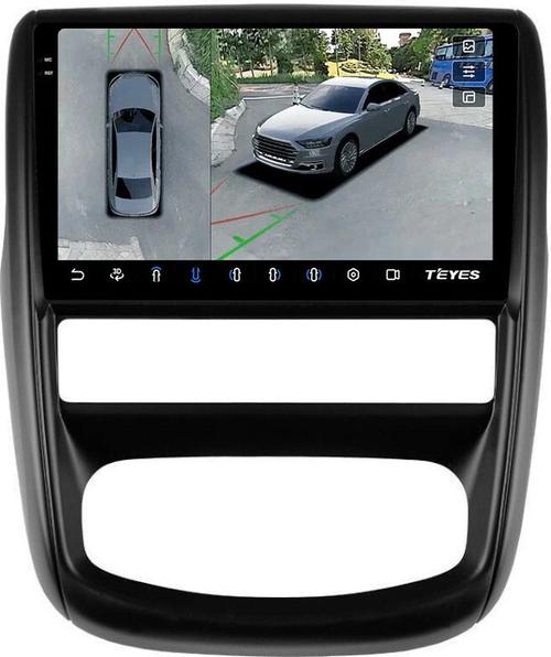 Магнитола для Renault Duster 2010-2015, Nissan Terrano 2014+ - Teyes CC3-2K-360 на Android 10, 2K QLED, 6Гб+128Гб, CarPlay, 4G SIM-слот, 4 камеры в комплекте