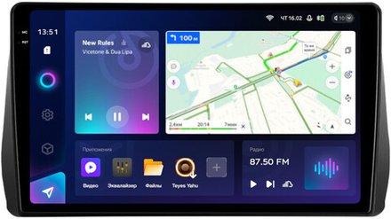 Магнитола для Toyota Wish 2 2009-2017 - Teyes CC3-2K QLed Android 10, ТОП процессор, SIM-слот, CarPlay