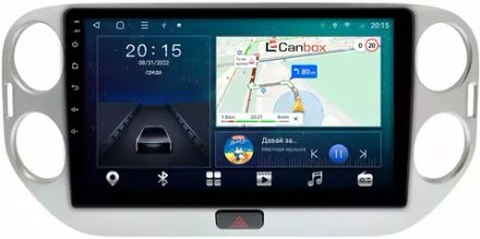 Магнитола для Volkswagen Tiguan 2011-2017 - Canbox 10-077 Android 10, 8-ядер, SIM-слот