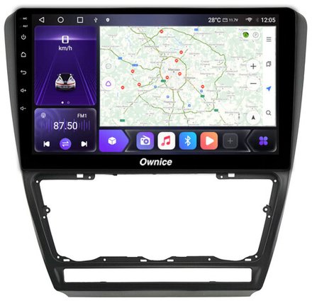 Магнитола для Skoda Octavia A5 2004-2013 - Kuberg OL-1920 IPS, Android 10, 8 ядер (TS18), 4G SIM-слот