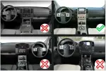 Магнитола для Nissan Pathfinder R51 2004-2010 (штатная нави, большая рамка) - FarCar монитор 12.3" 2K QLED на Android 14, Быстрая, CarPlay, 4G SIM-слот