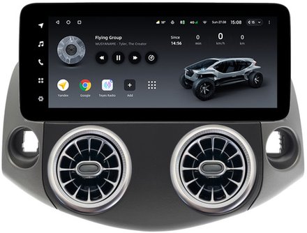 Магнитола для Toyota RAV4 3 2005-2012, Vanguard (рамка LUX 2) - Teyes LUX ONE ROUND монитор 12.3", Android 10, CarPlay, 4G SIM-слот