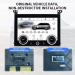 Сенсорная панель климата Range Rover 4 2012-2017 - Kuberg ZF-2011 LCD/ЖК экран 10" без отверстия под CD