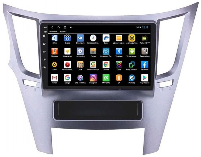 Магнитола для Subaru Legacy, Outback 2009-2015 (левый руль) - Parafar PF794XHD на Android 13, CarPlay, 4G SIM-слот