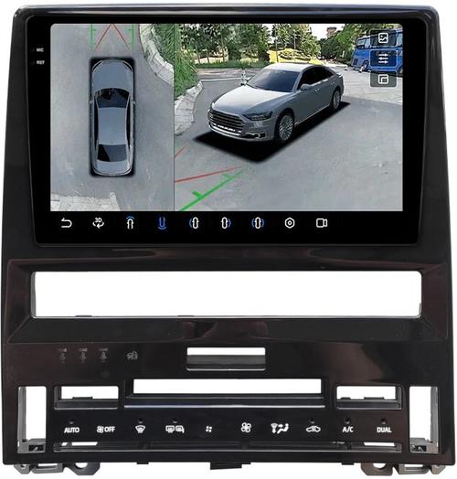 Магнитола для Toyota Avalon 5 2018-2022 (большая рамка) - FarCar BX10-360-9702 монитор 10.36" 2K QLED на Android 13, 6Гб+128Гб, CarPlay, 4G SIM-слот, 4 камеры в комплекте