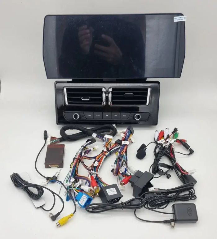 Магнитола для BMW BMW X5 (E53) 2000-2007, 5 (E39) 1996-2003 - Kuberg NH-B1201 на Android 12, 8-ядер, 4ГБ-64ГБ, CarPlay, SIM-слот