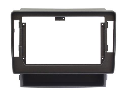 Комплект рамки с разъёмами 10" Toyota Alphard H20, Vellfire 2008-2014 (с JBL, без камер)накладка черная