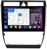 Магнитола для Audi A6 C5 2001-2004 - FarCar BM102M монитор 9.5" QLED на Android 14, TS10, 4+32Гб, CarPlay, 4G SIM-слот