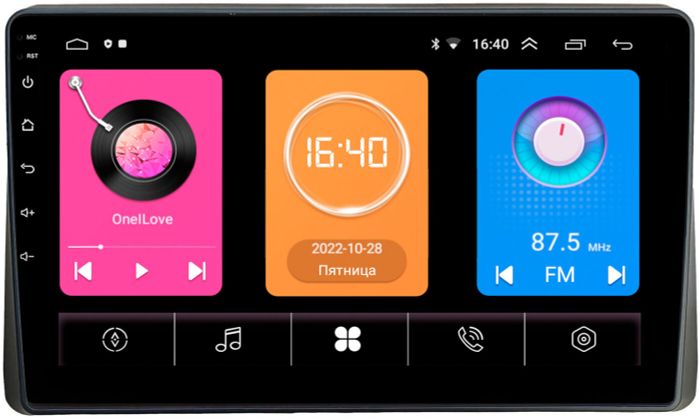 Магнитола для Renault Master 2019+ -  GT10-1391 на Android 10, 2Гб-16Гб
