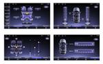Магнитола для Great Wall Poer KingKong, Haval H5 2023+ (монохром) - Kuberg LUX-POERKK-F1301-S10 монитор 13" 2K QLED на Android 12, Быстрая, CarPlay, 4G SIM-слот