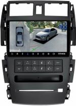 Магнитола для Nissan Teana J31 2003-2008 (большая рамка) - Teyes CC3-2K-360 монитор 9.5" 2K QLED на Android 10, Быстрая, CarPlay, 4G SIM-слот, 4 камеры в комплекте