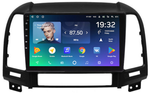 Магнитола для Hyundai Santa Fe 2 CM 2006-2012 (рамка черная) - Teyes CC2 PLUS Android 10, ТОП процессор, 4-64, SIM-слот