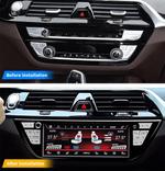 Сенсорная панель климата BMW 5-серия G30 2017-2023 - Kuberg ZF-2025-G30 c 8.8" LCD (ЖК) экраном