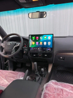 Магнитола для Toyota Land Cruiser Prado 120, Lexus GX470 - Kuberg ZF-3036-GE вертикальный экран в стиле "Тесла" 16.8" на Android 13, 8Гб+128Гб, CarPlay, 4G SIM-слот