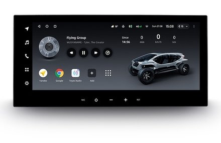 Магнитола для Toyota Camry 80 2024+ (Китай, без КЗВ) - Teyes LUX ONE спец. монитор 12.3" 2K QLED на Android 10, CarPlay, 4G SIM-слот