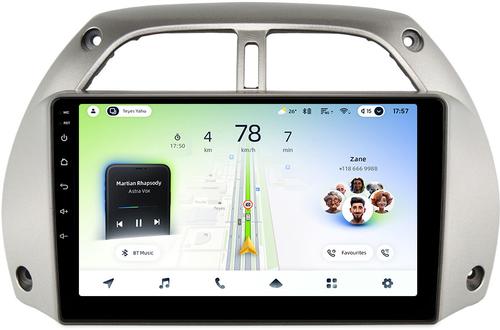 Магнитола для Toyota RAV4 2 2000-2003 - Teyes CC4L монитор 9" IPS на Android 14, Snapdragon 662, CarPlay, 4G SIM-слот