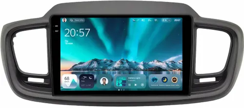 Магнитола для KIA Sorento Prime UM 2015-2020 (рамка большая) - Teyes CC4 монитор 10.36" 2K QLED на Android 14, Snapdragon 680, DSP, CarPlay, 4G SIM-слот