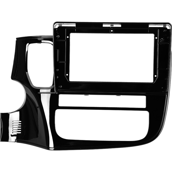 Комплект рамки с разъёмами 10,1"+can Mitsubishi Outlander 3 2012-2023 овальный климат