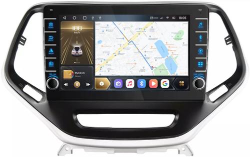 Магнитола для Jeep Cherokee 2014+ - Kuberg EW-1253 (кнопки и крутилки), Android 12, TS10,  CarPlay, 4G SIM-слот