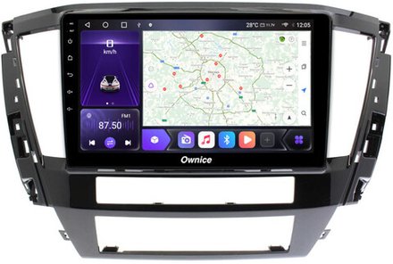 Магнитола для Mitsubishi Pajero Sport 3 2020-2024, Montero Sport - Kuberg SF-1038 QLed, Android 12, TS10, CarPlay, 4G SIM-слот