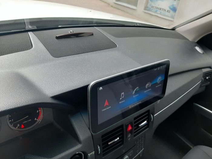 Магнитола для Mercedes-Benz C-класс W204 2007-2011 NTG 4.0 - RDL-7710-C монитор 12.3" на Android 13, Быстрая, CarPlay, 4G SIM-слот
