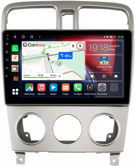 Магнитола для Subaru Forester 2 (SG5) 2002-2007 - Canbox 9-524 Qled, Android 10, ТОП процессор, SIM-слот