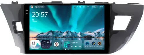 Магнитола для Toyota Corolla E180 2012-2016 - Teyes CC4 монитор 10.36" 2K QLED на Android 14, Snapdragon 680, DSP, CarPlay, 4G SIM-слот