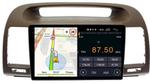 Магнитола для Toyota Camry 30 2001-2006 (рамка оливковая) - Parafar PF061RN2K на Android 13, Быстрая, QLED+2K, CarPlay, 4G SIM-слот