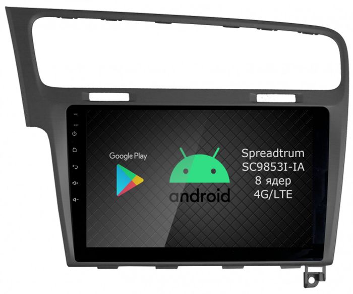 Магнитола для Volkswagen Golf 7 2012-2020 - Airok RI-3715 Android 12, ТОП процессор, 8/128Гб, SIM-слот