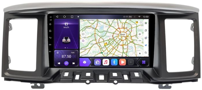 Магнитола для Nissan Pathfinder (R52) 2014-2016 (поддержка Bose и 360) - Kuberg SF-9200 QLed, Android 12, TS10,  CarPlay, 4G SIM-слот