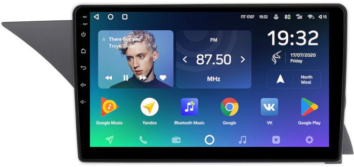 Магнитола для Mercedes-Benz GLK X204 2008-2012 NTG 4.0 - Teyes CC2 PLUS монитор 9" QLED на Android 10, ТОП процессор, 4Гб+64Гб, 4G SIM-слот