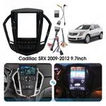 Магнитола для Cadillac SRX 2009-2017 - Kuberg SF-9725 вертикальный экран 9.7" в стиле "Тесла" на Android 12, Быстрая, CarPlay, 4G SIM-слот