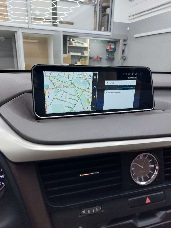 Магнитола для Lexus RX200t, RX300, RX350, RX450h 2015-2019 AL20 (взамен 8" экрана) - RDL-LEX-RX15-Low-685 12.3" монитор на Android 14, Быстрая, CarPlay, 4G SIM-слот