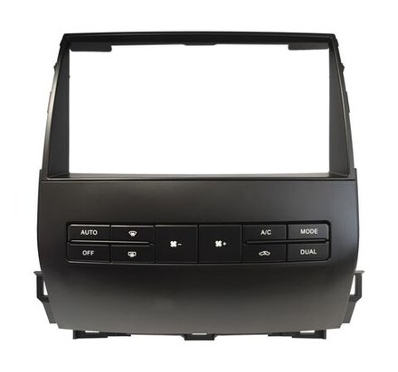 Комплект рамки с разъёмами 9"+can Toyota Prado 120 ПРАВЫЙ руль, климат на экране, кнопки