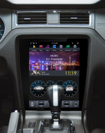 Магнитола для Ford Mustang 2009-2013 (климат) - Kuberg ZF-1258A-Q6 вертикальный экран в стиле "Тесла" на Android 11, 8Гб+128Гб, CarPlay, 4G SIM-слот