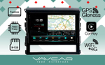 Магнитола для Toyota Land Cruiser 200 2015-2021 (без JBL)- Vaycar VA77-0609-2K на Android 13, 8-ядер, 2K QLED, ТОП процессор, CarPlay,4G SIM-слот