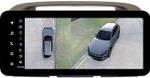 Магнитола для Toyota Camry 30 2001-2006 (рамка оливковая) - Teyes LUX ONE 360 монитор 12.3" 2K QLED на Android 10, Быстрая, CarPlay, 4G SIM-слот, 4 камеры в комплекте