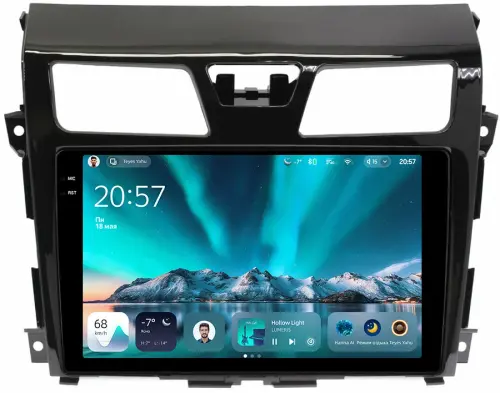 Магнитола для Nissan Teana L33 2014-2016 - Teyes CC4 монитор 10.36" 2K QLED на Android 14, Snapdragon 680, DSP, CarPlay, 4G SIM-слот