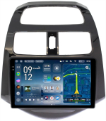Магнитола для Chevrolet Spark M300 2009-2022, Ravon R2 (рамка глянцевая) - Teyes CC4-PRO монитор 9.5" 2K QLED на Android 13, Snapdragon 778G, ИИ, CarPlay, DSP, 4G SIM-слот