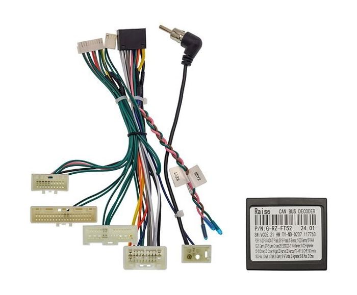 Магнитола для Toyota Prius 20 2003-2011 (вниз, авто с JBL) - FarCar BM9-2K-9613F1 монитор 9.5" 2K QLED на Android 14, TS10, 4+32Гб, CarPlay, 4G SIM-слот