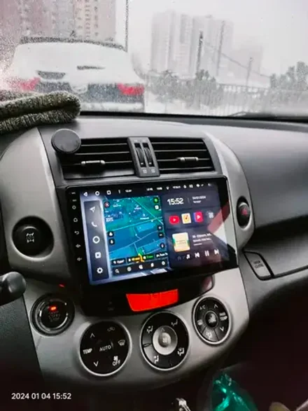 Магнитола для Toyota RAV4 3 2005-2012, Vanguard - FarCar DX018-9M монитор 9.5" IPS на Android 13, 4+64Гб, CarPlay