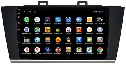 Магнитола для Subaru Outback / Legacy 2014-2019 - Parafar PF796XHD на Android 13, 8-ядер, 4Гб+64Гб, CarPlay, 4G SIM-слот
