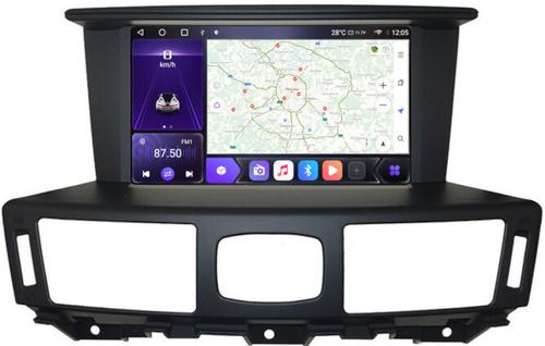 Магнитола для Infiniti Q70, M25, M37 (поддержка Bose и 360) - Kuberg SF-9100 QLed, Android 12, TS10, CarPlay, 4G SIM-слот