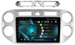 Магнитола для Volkswagen Tiguan 2007-2016 (рамка белая) - Vaycar VA81-0489 на Android 13, 4G SIM-слот