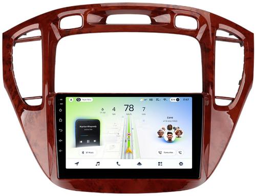 Магнитола для Toyota Highlander 1 XU20 / Kluger / 2000-2007 - Teyes CC4L монитор 9" IPS, Android 14, Быстрая, Snapdragon 662, CarPlay, 4G SIM-слот