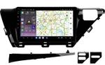 Магнитола для Toyota Camry 70 2017-2020 (без JBL) - Kuberg QLed, Android 13, TS20, CarPlay, SIM-слот
