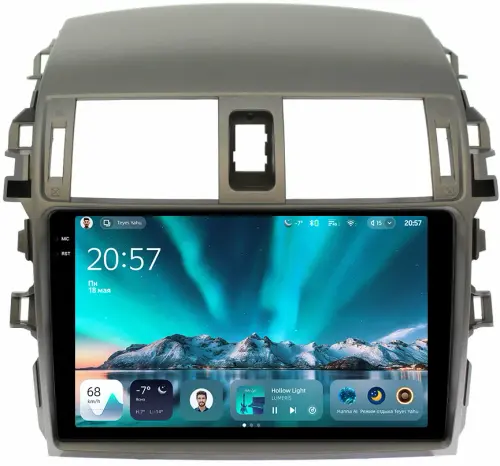 Магнитола для Toyota Corolla 150 2006-2013 (рамка тип 2) - Teyes CC4 монитор 9.2" 2K QLED на Android 14, Snapdragon 680, DSP, CarPlay, 4G SIM-слот