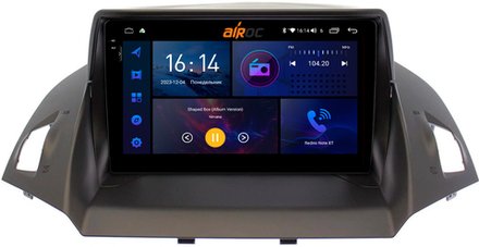 Магнитола для Ford Kuga 2011-2019 (рамка без зазоров) - AIROC 2K RI-1716 Android 12, QLed+2K, ТОП процессор, 8/128Гб, CarPlay, SIM-слот